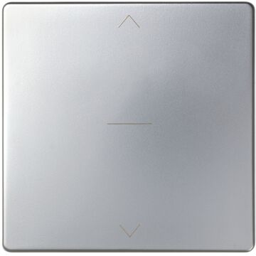 Tecla individual para mecanismo de persianas con 3 posiciones (subida, bajada y paro) aluminio simon 82