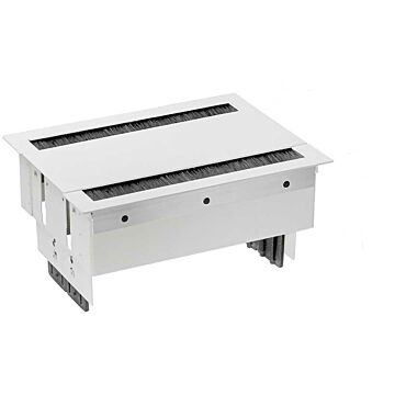 Kit emp.2xapert,6 schuko,4ventrj45, bl
