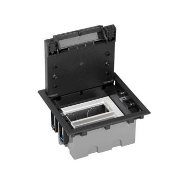 Caja suelo pavimento regulable 2 mód.gf.