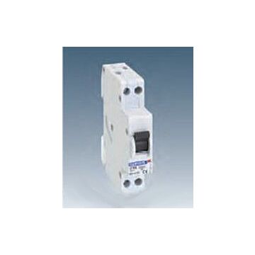 Interruptor magnetotérmico simon 68 con 1 módulo 1p+n 25a 6ka