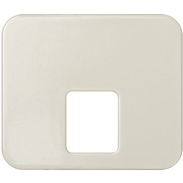 Placa para tomas telefónicas con conectores rj11 y rj12 marfil simon 75