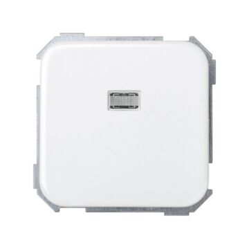 Cruzamiento 10 ax 250v~ con luminoso incorporado y sistema de embornamiento rápido blanco simon 31