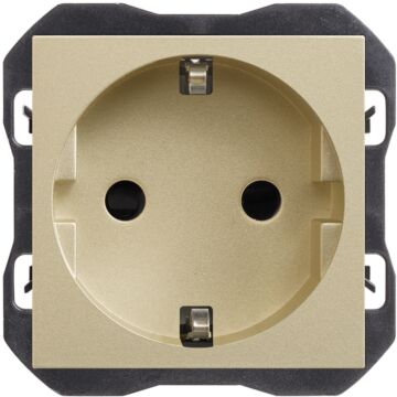 Base de enchufe schuko 16a 250 v~ con sistema de embornamiento a tornillo cava simon 270