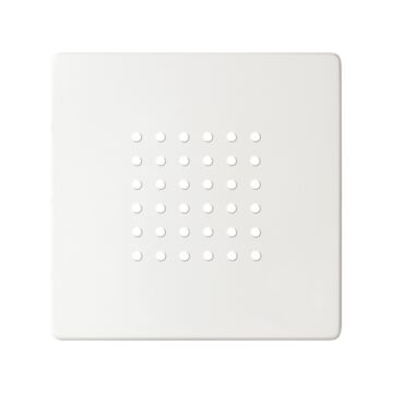Placa para zumbador-altavoz de 2w blanco mate simon 82 detail