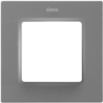 Marco para 1 elemento gris simon 82 concept