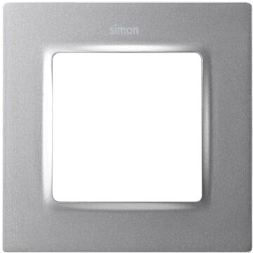 Marco para 1 elemento aluminio simon 82 concept