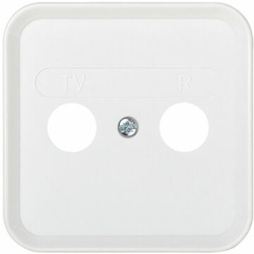 Placa para tomas inductivas de r-tv blanco simon 31