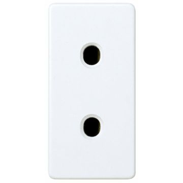 Base enchufe bipolar de medio elemento