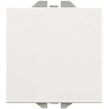 Conmutador pulsante 10ax 230v~ con sistema de embornamiento rápido blanco mate simon 270