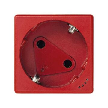 Base schuko a tornillo pin e ind.lum. ro