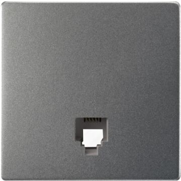 Placa para tomas telefónicas rj11 y rj12