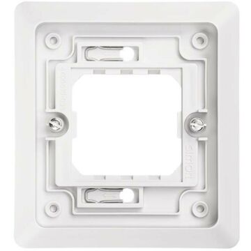 Marco para cajas de empotrar de 1 elemento blanco simon aqua