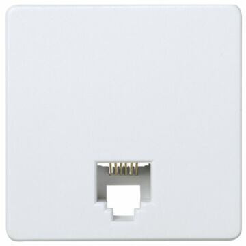 Toma telefónica con 6 contactos rj12 blanco simon 27 play