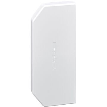 Accesorio tapa final 130x55 mm blanco