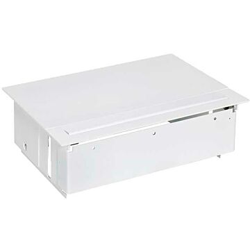 Kit emp.tapa met,3 schuko, 1 hueco, bl