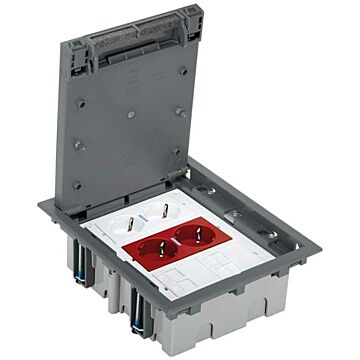 Kit suelo pavimento sai 3 mod.+ 4rj45 un