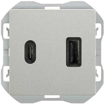 Cargador usb doble a+c 3,1a quickcharge