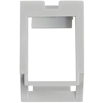 Pieza adaptadora para conectores informáticos rj45 de systimax® en placas inclinadas simon 75