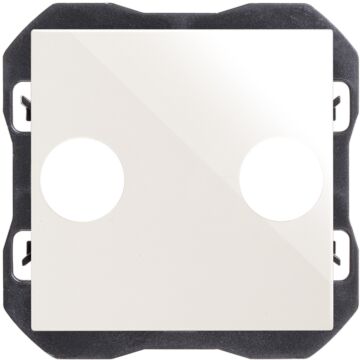 Tapa para toma de señal r-tv+sat blanco simon 270