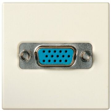 Conector vga hd15 hembra 2 módulos