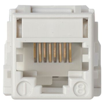 Conector informático rj45 systimax® de categoría 5e utp blanco simon 75