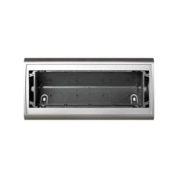 Caja esquinera simon 82 centralizaciones para marco 8 módulos aluminio