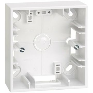 Caja superficie 2 mód. blanco s27 play