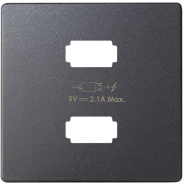 Placa cargador 2xusb 5vdc 2.1 tipo a
