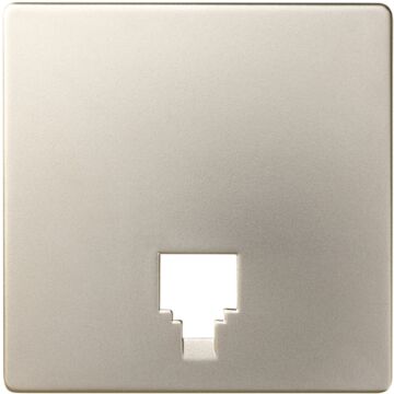 Placa para tomas telefónicas con conectores rj11 y rj12 cava simon 82