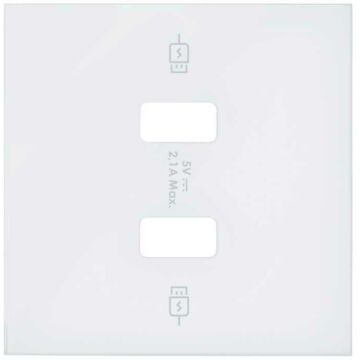 Tapa cargador usb doble