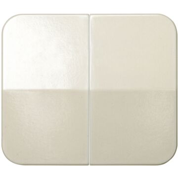Tecla doble para mecanismos de mando marfil simon 75