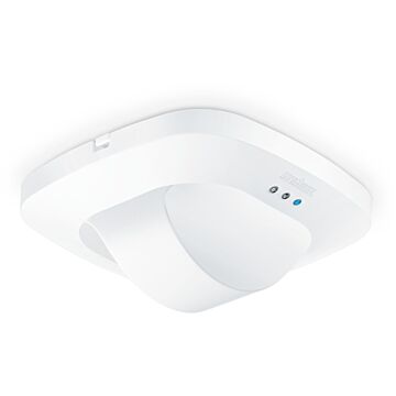 Detector de presencia y luminosidad empotrado para pasillos on/off blanco