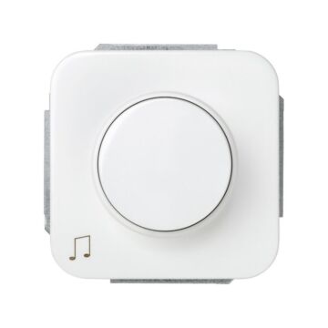 Potenciómetro simon 31 para altavoces 3w 27ohm blanco nieve