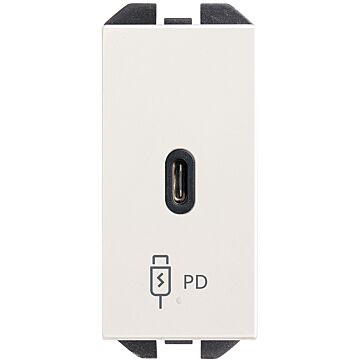 Cargador usb c 20w power delivery blanco simon 270