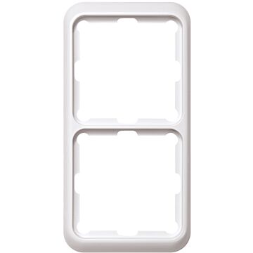 Marco para 2 elementos blanco simon 75