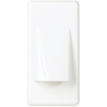 Mecanismo salida cables de medio elemento con brida de sujección blanco simon 27 play