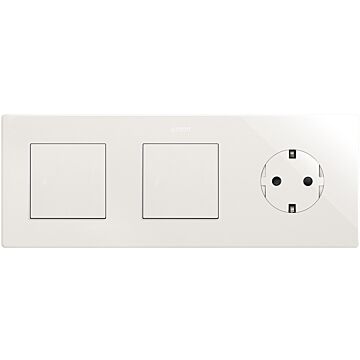 Bastidor 3 elementos negro simon 270