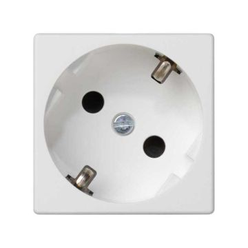 Base enchufe schuko emb.rápido blanco