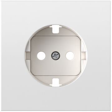 Tapa para enchufe schuko blanco mate simon 360