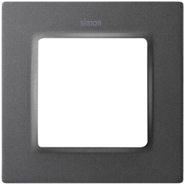 Marco para 1 elemento titanio simon 82 concept