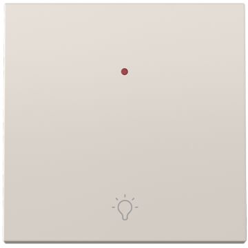 Tecla individual con visor y con grabado luz pulsante arena mate simon 360