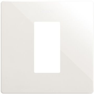 Marco estética mínima para 1 elemento blanco simon 270