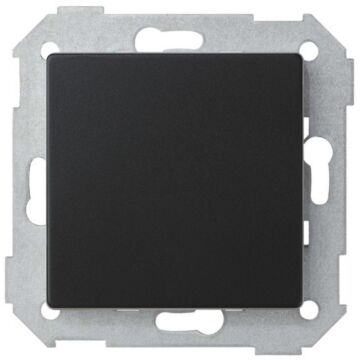 Tapa ciega negra mate simon 82 concept