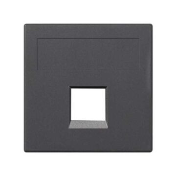Placa v&d plana sg 1 rj45 3m volition gr
