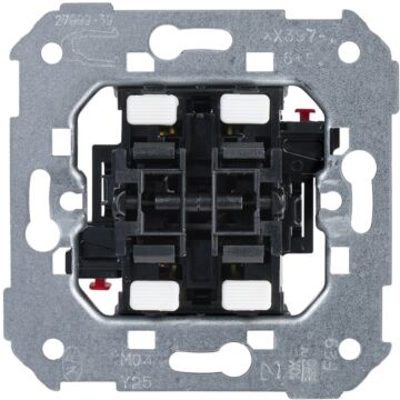 Grupo de 2 conmutadores 10 ax 250v~ con sistema de embornamiento rápido simon 75