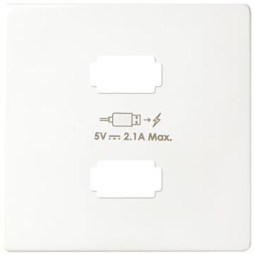 Placa cargador 2xusb 5vdc 2.1 tipo a