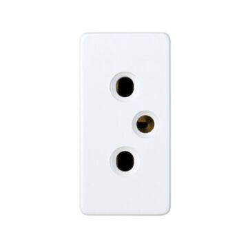 Base enchufe bipolar 10 a medio elemento