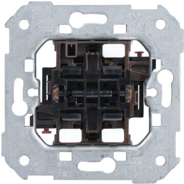 Grupo de 1 conmutador 10 ax 250v~ y 1 pulsador 10 a 250v~ con sistema de embornamiento rápido simon 75