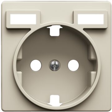 Tapa para base schuko con carg. 2xusb