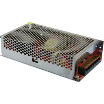 Fuente de alimentación de 60w de potencia a 24v dc, para las tiras led strip. mide 115 x 77 x 36mm.